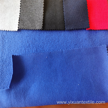 100% Poly Blue One Side Brushed Spun Fleece